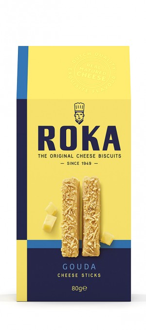 foto ROKA Sticks au fromage Gouda 80g
