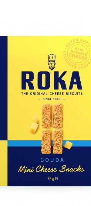 foto ROKA Mini Cheese Snacks Gouda Cheese 75g